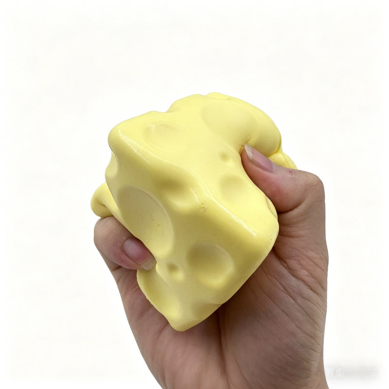Maltose Squishy Soft Cheese Shape Memory Squeeze Stress Ball