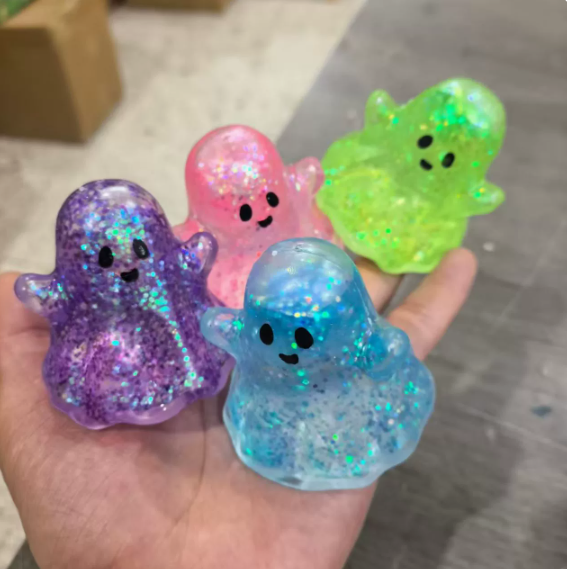 NeeDoh Trick or Treat Maltose Halloween Ghosts and Bats