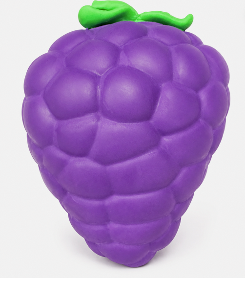 SoftMart Scented Grape Squishy Toy Purple Stress Relief Squeeze Ages 6+