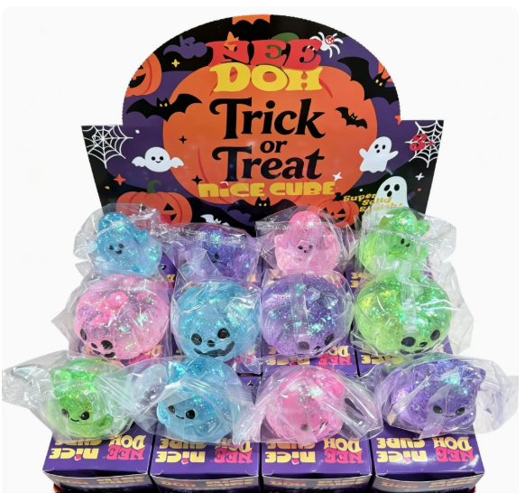 NeeDoh Trick or Treat Maltose Halloween Ghosts and Bats